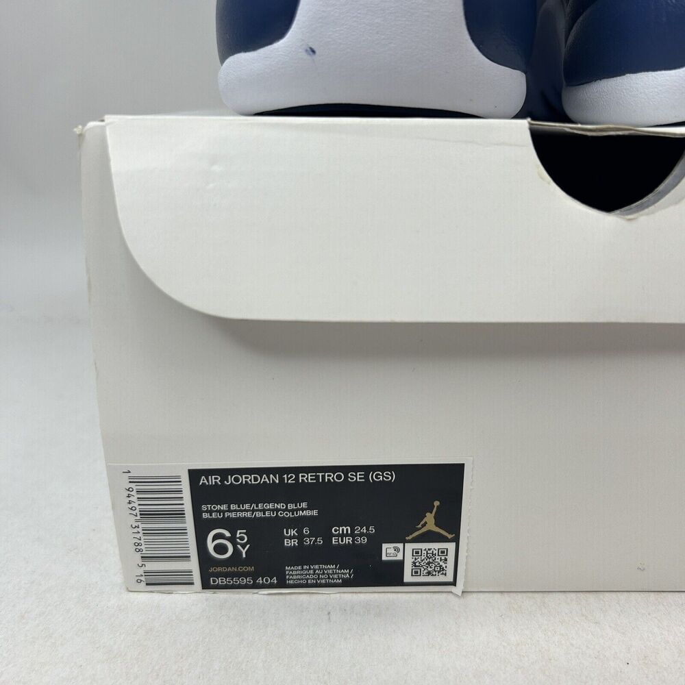 Nike Shoes Air Jordan 12 Retro SE GS “Indigo/Legend Blue” 2024 - Picture 5 of 5